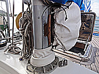 rope coil area after