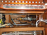 Packing box area after repair